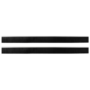 vidaXL Selos de Escovas para Porta Auto-adesivos 2 unid. 100 cm