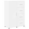 vidaXL Aparadores 2 pcs 60x31x84 cm derivados de madeira branco