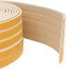 vidaXL Selante de Janela Autocolante Branco 9 x 3 mm 12 m
