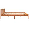 vidaXL Cama sem colchão 180x200 cm pinho maciço castanho-mel