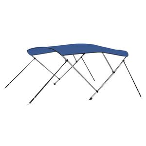 vidaXL Toldo em 3 arcos Bimini 183x160x137 cm azul