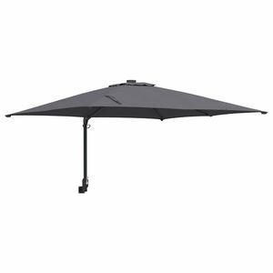 vidaXL Guarda-sol de Jardim Antracite 248,5 x 247,5 x 160 cm