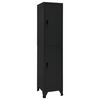 vidaXL Cacifo 38x45x180 cm a&ccedil;o preto
