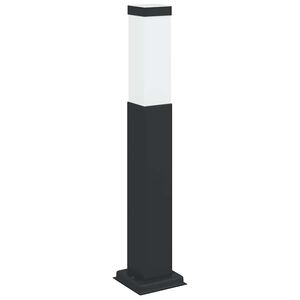 vidaXL Lumin&aacute;ria de poste 50 cm Preta IP44