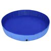 vidaXL Piscina para c&atilde;es dobr&aacute;vel 300x40 cm PVC azul