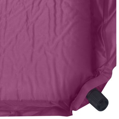 vidaXL Colchão de ar insuflável 66x200 cm cor-de-rosa