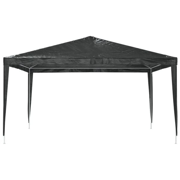 vidaXL Tenda para festas 4x4 m 90 g/m² antracite
