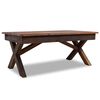 vidaXL Mesa de centro 110x60x45 cm mistura de madeiras recicladas