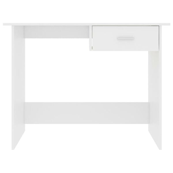 vidaXL Secret&aacute;ria 100x50x76 cm contraplacado branco