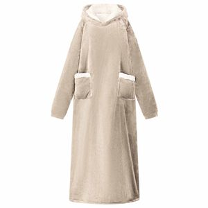 vidaXL Sweatshirt manta Bege M Fleece e Flanela