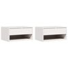 vidaXL Mesa-de-cabeceira 2 unid. Branco 50 x 32,5 x 24 cm