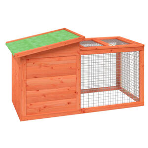 vidaXL Coelheira 100,5x54x55 cm pinho maci&ccedil;o castanho
