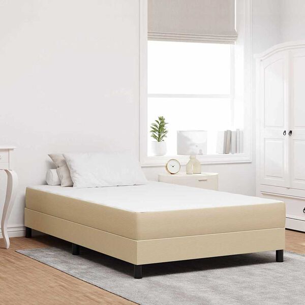 vidaXL Colch&atilde;o de Cama com colch&atilde;o S&aacute;lvia 120 x 200 cm tecido
