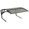 vidaXL Rob&ocirc; Cortador de Grama Garagem Preto 80x101x46 cm
