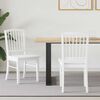 vidaXL Cadeiras de Jantar 2 pcs Branco 50 x 52,5 x 91 cm