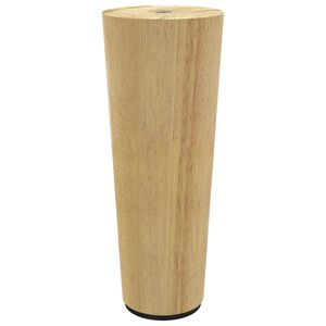 vidaXL P&eacute;s de M&oacute;veis 2 pcs Castanho &Oslash; 44 x 100 mm