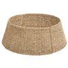 vidaXL Collar para &Aacute;rvore de Natal Redondo Natural 60 x 60 x 22 cm