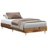 vidaXL Estrutura da Cama Madeira antiga Derivados de Madeira