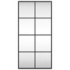 vidaXL Espelho de parede retangular 40x80 cm ferro preto