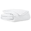 vidaXL Edredom 2-em-1 Branco 200 x 200 cm Pena