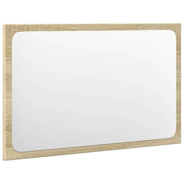 vidaXL 3 pcs conj. móveis casa banho derivados madeira carvalho sonoma