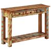 vidaXL Mesa consola 110x30x76 cm madeira recuperada maci&ccedil;a