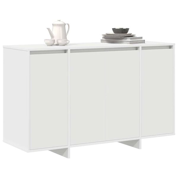 vidaXL Buffet Branco 120 x 41 x 75 cm Madeira processada