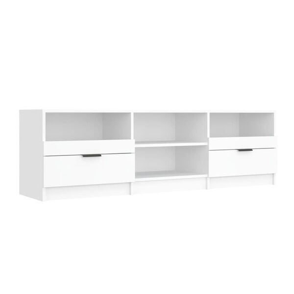 vidaXL M&oacute;vel para TV 150x33,5x45 cm derivados de madeira branco