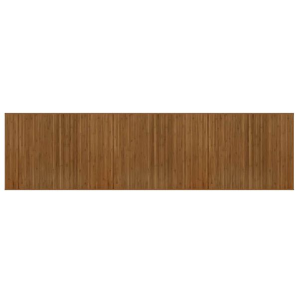 vidaXL Tapete retangular 80x300 cm bambu castanho