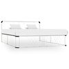 vidaXL Estrutura de cama 160x200 cm metal branco