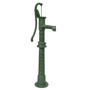 vidaXL Bomba de &aacute;gua para jardim com suporte de ferro fundido