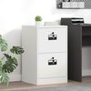 vidaXL Arm&aacute;rio de Arquivo com gaveta Branco 44 x 50 x 106.5 cm
