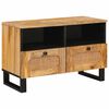 vidaXL Gabinete para TV com gaveta Castanho 70 x 33 x 46 cm