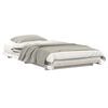 vidaXL Estrutura da Cama Branco 100 x 220 cm