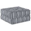 vidaXL Unidade de Sof&aacute; Modular Tecido Estampa Cinza 70 x 70 x 36 cm