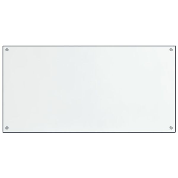 vidaXL Painéis anti-salpicos de cozinha 2 pcs 80x40 cm vidro temp.