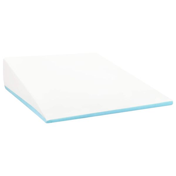 vidaXL Travesseiro em Wedge Liso Branco 69 x 64 x 19 cm