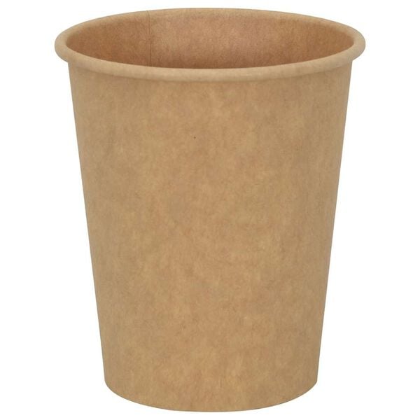 vidaXL Copos de café de papel 1000 pcs 8oz 200ml castanho