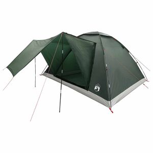 vidaXL Barraca de Camping Verde Ex&eacute;rcito 335 x 275 x 180 cm