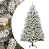 vidaXL &Aacute;rvore de Natal Artificial 270 cm 300 LED Branco quente