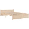 vidaXL Estrutura de cama sem colchão 120x200 cm madeira maciça