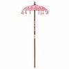 vidaXL Parasol Balin&ecirc;s Rosa 125 x 125 x 260 cm
