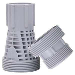 vidaXL Conectores de mangueira de piscina pl&aacute;stico 2 pcs