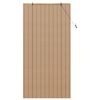 vidaXL Estores de rolo com cortinas Manual Natura 110 x 220 cm Bambu