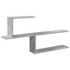 vidaXL Prateleira de Parede Cinzento Cimento 122 x 18 x 60 cm