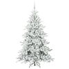 vidaXL &Aacute;rvore de Natal Articulada Artificial Branco 180 cm PVC