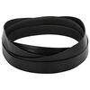 vidaXL Pulseira de Couro Preto 500 x 3,5 cm Couro