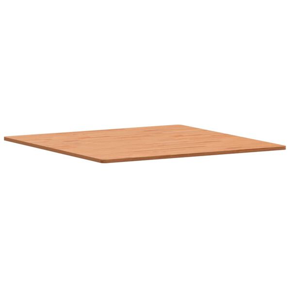 vidaXL Tampo de mesa quadrado 90x90x1,5 cm madeira de faia maci&ccedil;a
