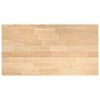 VidaXL Bancada de cozinha retangular 120x63,5x2,7 cm carvalho maci&ccedil;a