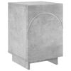 vidaXL Arm&aacute;rio de Cabeceira Cinzento bet&atilde;o 33,5 x 34,5 x 50 cm